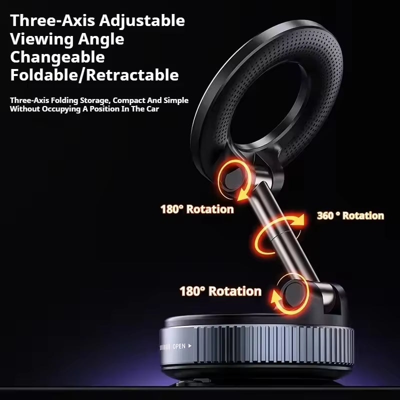 MagHold 360 – Premium Magnetic Phone Mount with Full Rotation